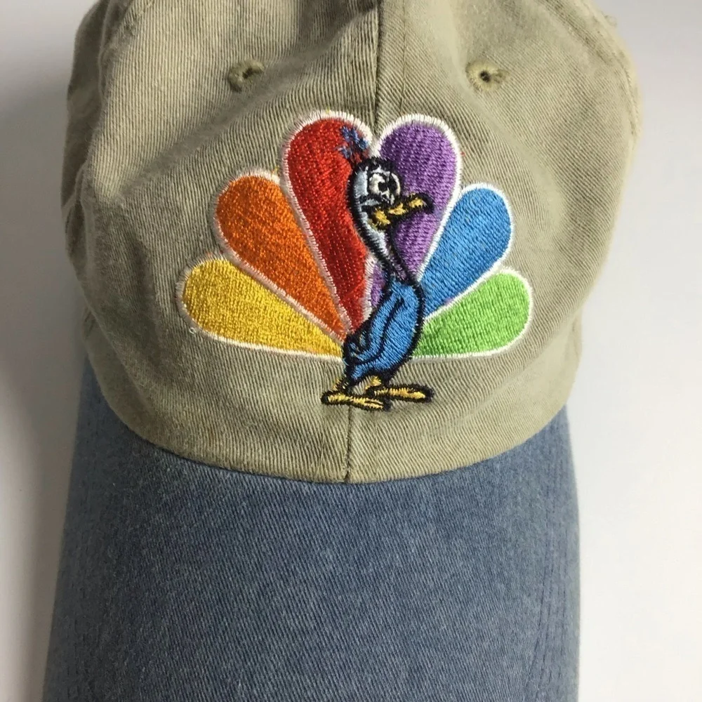 Vintage 90’s NBC Peacock Logo Hat. - Picture 3 of 9
